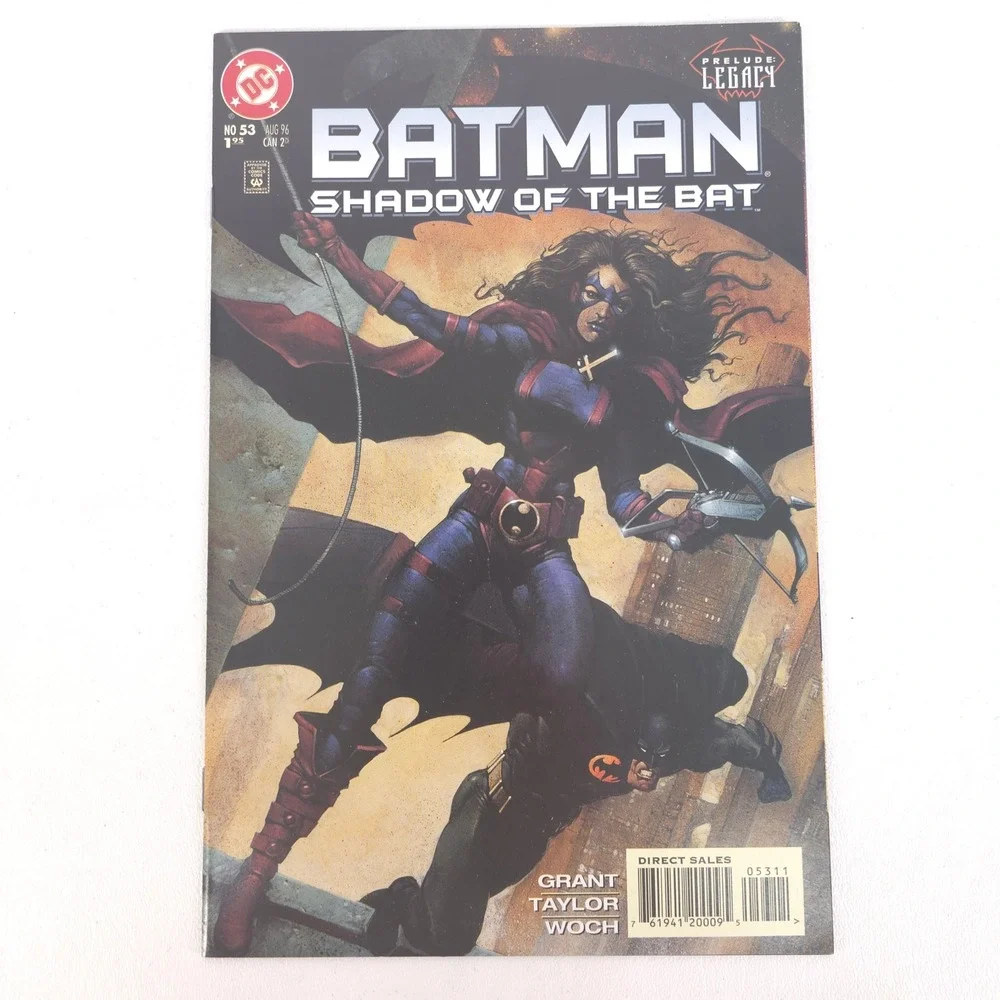 Batman Shadow of the Bat Comic Lot 1995–1996 Issues‎ 36, 46-48, 53, 55, Annual 2